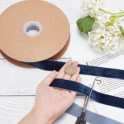 Флокирующая лента&nbsp;SRIB-WH0009-04B-03