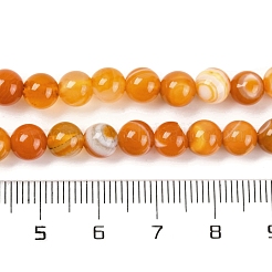 Натуральные полосатые агатовые / полосатые агатовые бусинки G-H037-A02-01