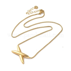 Цепочки из нержавеющей стали с вакуумным покрытием PVD 304 NJEW-C045-04G