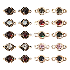 36 шт. 9-х стильные соединители из цинкового сплава&nbsp;ALRI-MP0001-02