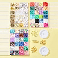 Наборы для самостоятельного изготовления сережек/браслетов DIY-FS0007-90