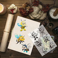 Пластиковые штампы&nbsp;DIY-WH20018-0245