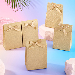 Прямоугольные блестящие бумажные подарочные пакеты&nbsp;CARB-TAC0002-05D