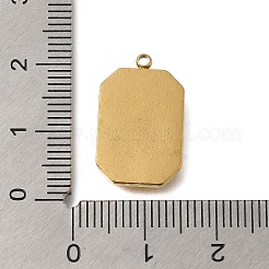 Подвески из нержавеющей стали 201 с вакуумным покрытием pvd&nbsp;STAS-C111-30G