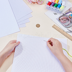 2 стиль хлопчатобумажная/поликоттоновая ткань для вышивки крестом DIY-AR0004-87