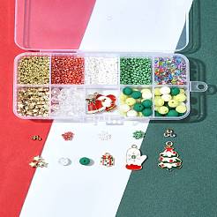 Рождественские эмалированные DIY-FS0007-03