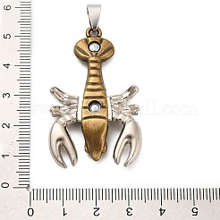 Tibetischer stil Aluminium Anhänger & Charms&nbsp;LS-FIND-C081-01A-02