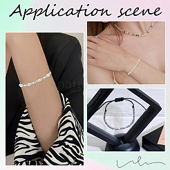 Набор для самостоятельного изготовления браслета из бисера с азбукой Морзе DIY-SC0024-46C