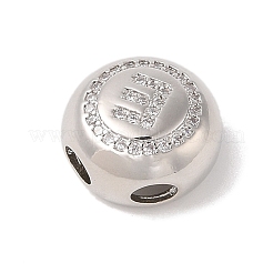 Подвески из латуни и кубического циркония KK-Z047-07P-E-RS