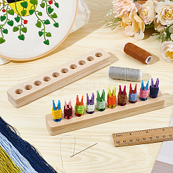 Держатель для ниточек с деревянным зажимом&nbsp;FIND-WH0290-74A