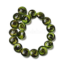 Ручной золотой песок бусины бисер нитей LAMP-C008-03F