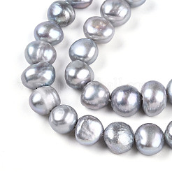 Нити из натурального культивированного пресноводного жемчуга PEAR-N014-08J