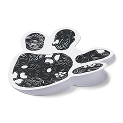 Наклейки из пвх с мультяшными отпечатками лап&nbsp;LS-DIY-M051-01