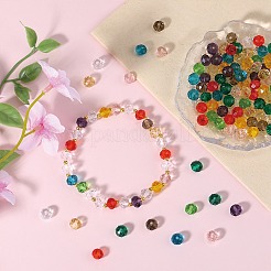 10 цвет стеклянные бусины EGLA-SZ0001-41