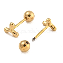 Серьги-хрящи из нержавеющей стали 304 EJEW-B066-01A-G