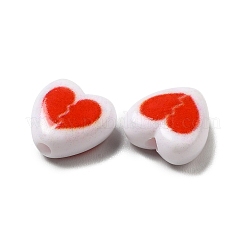 Непрозрачные акриловые эмалированные бусины&nbsp;OACR-P017-D05