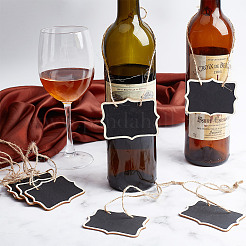 Прямоугольные деревянные доски объявлений AJEW-WH0348-272A