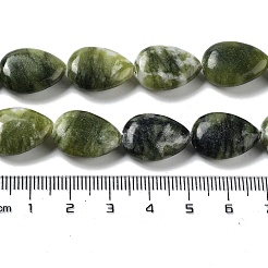 Натуральные нити нефрита Синьи в форме капли/китайского южного нефрита G-L242-23