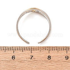 Zweifarbige offene Manschettenringe aus Edelstahl 304&nbsp;SA-CBA751F-05GP