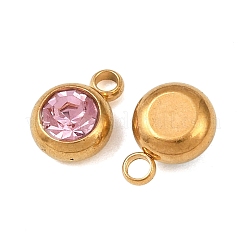 Подвески из нержавеющей стали со стразами&nbsp;STAS-G368-01G