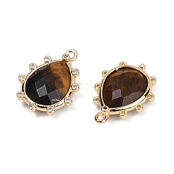 Граненые подвески из натуральных смешанных камней&nbsp;G-K347-06G