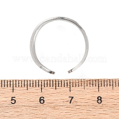 Кольца-манжеты из нержавеющей стали 304&nbsp;RJEW-D337-06P