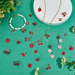3 set di pendenti smaltati in lega&nbsp;FIND-PH0061-91