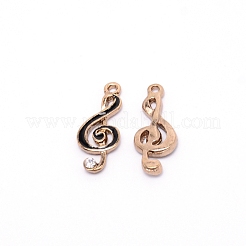 Pendente smaltati in lega&nbsp;ENAM-WH0049-25G-06