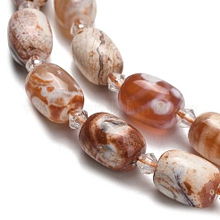 Природный агат бисер нитей G-F811-B02-02A