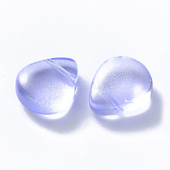 Perle di vetro verniciate a spruzzo trasparente&nbsp;GLAA-T016-29E