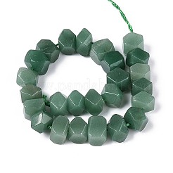 Естественный зеленый авантюрин бисер нитей G-N327-05-32