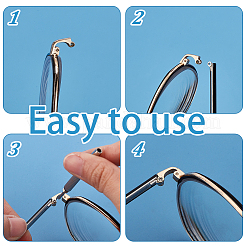 Аксессуары для ножек очков из сплава&nbsp;FIND-GA0007-35A