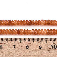 Окрашенные природные белый нефрит бисер пряди&nbsp;G-T139-57A-10