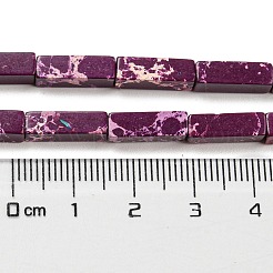 Synthetische imperiale Jaspis-gefärbte Perlenstränge&nbsp;LS-G-D077-C01-04
