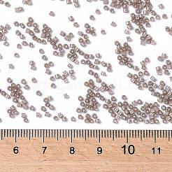 MIYUKIデリカビーズ  シリンダー  日本製シードビーズ  11/0  （db1460)シルバー裏地シナモンオパール  1.3x1.6mm  穴：0.8mm  約20000個/袋  100 G /袋&nbsp;SEED-J020-DB1460