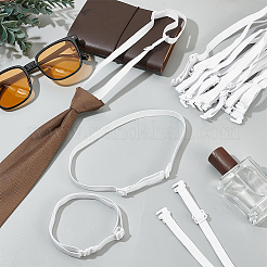 16 шт. регулируемые полиэстеровые эластичные ленты-удлинители для галстука-бабочки&nbsp;FIND-BC0005-75B-01