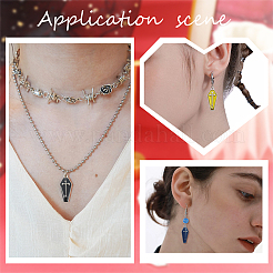 40шт 4 цвета сплава эмалевые подвески ENAM-SC0003-79