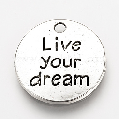 Сплавочные подвески тибетского стиля TIBEP-Q078-18AS-RS