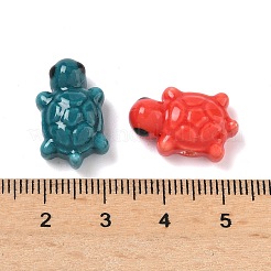 Perles en porcelaine manuelles&nbsp;PORC-A030-01C