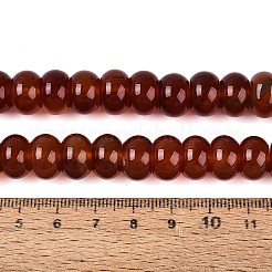 Gefärbt natürlichen Karneolperlen Stränge&nbsp;G-Q606-44A-01
