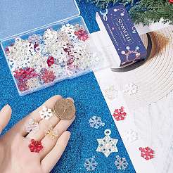 120шт 6 цвета прозрачные подвески из смолы&nbsp;FIND-SC0010-13