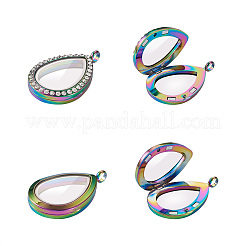 2шт 2 стиля сплава магнитные подвески-медальоны PALLOY-TA0002-35M