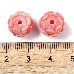 Резные бусины из синтетических ракушек SHEL-H005-20