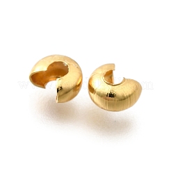 Крышки для обжимных бусин из нержавеющей стали 304&nbsp;LS-X-STAS-P239-34G-04