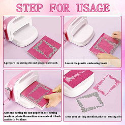 Углеродистая сталь разрезает трафареты DIY-WH0309-2091