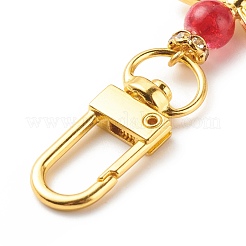 Выпечка окрашенные хрустящие стеклянные круглые бусины подвеска в виде ангела украшения HJEW-JM00733