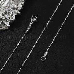Не тускнеющие цепочки из нержавеющей стали 304 NJEW-F248-06A-P