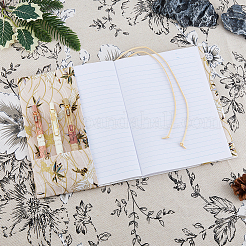 Тканевые обложки для книг с узором журавля AJEW-WH0166-54A