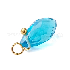 Прозрачные стеклянные подвески&nbsp;PALLOY-JF02703