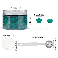 Siegelwachspartikel-Kits für Retro-Siegelstempel&nbsp;DIY-CP0003-54O